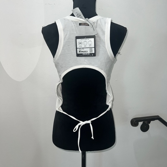 🆕 Lorna Jane Tie Up Jersey Tank - Picture 9 of 10